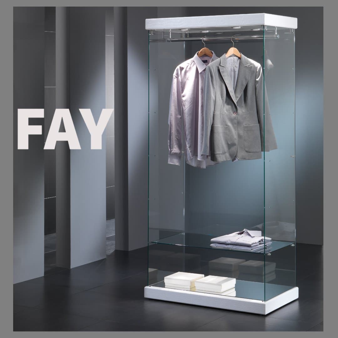 Fay Range Of Frameless Showcases