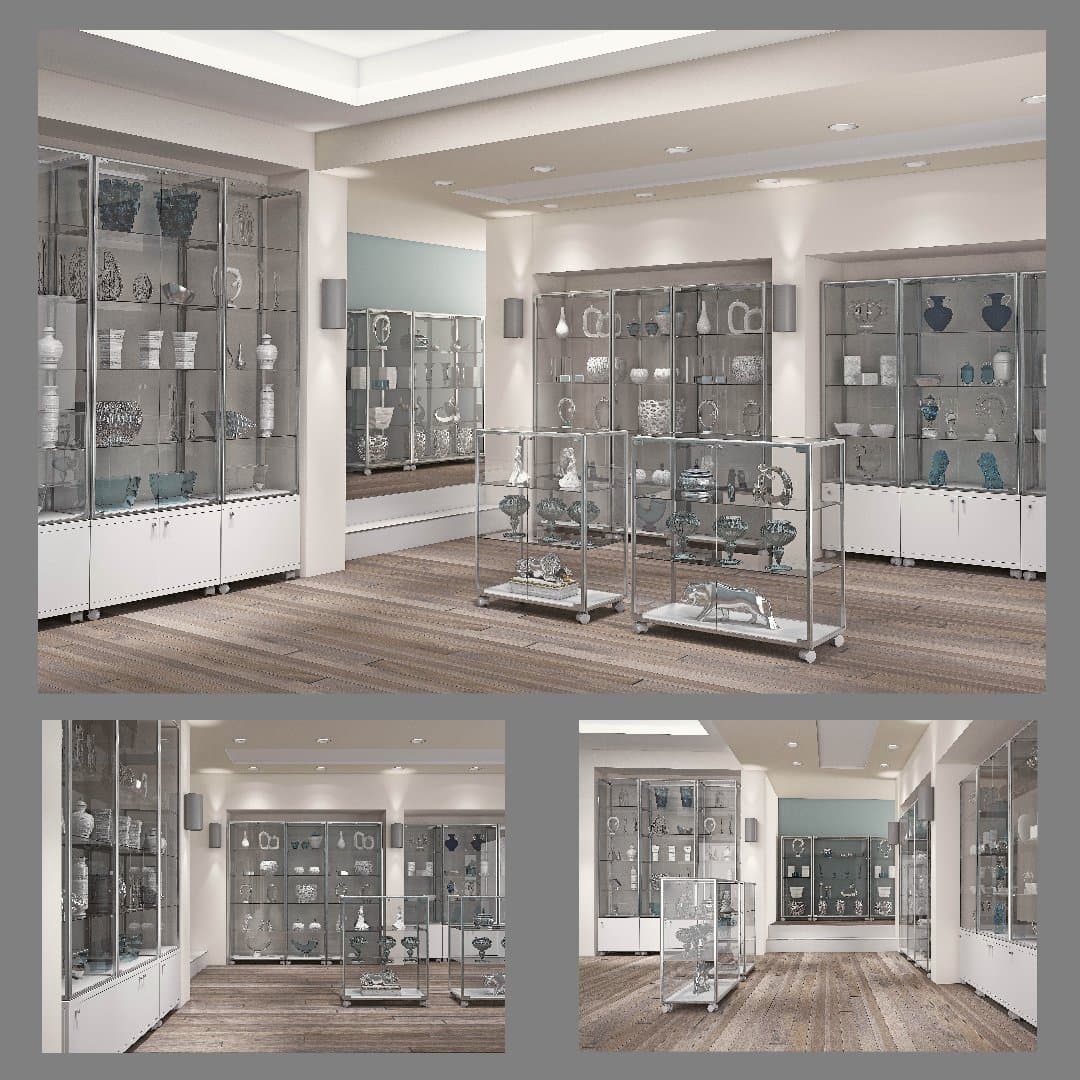 Leo Range Of Aluminium Frame Cabinets